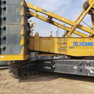 Quality Well Maintained Used Crawler Crane Equipment / Mobile Crawler Crane 1.5 Km/H Travel Speed wholesale