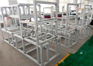Quality Square Aluminium Extruded Profiles For Face Mask Machine Frame wholesale