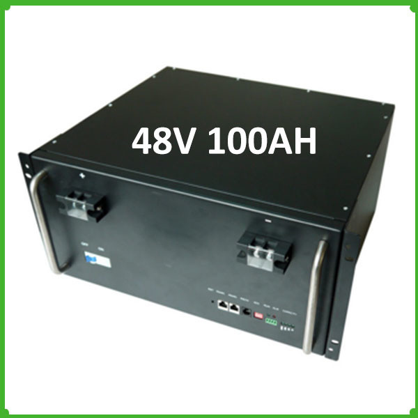 5kwh Li Ion Solar Battery 48V 100Ah LiFePO4 Lithium Ion Storage Battery Pack
