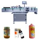 Commercial Beverage Round Bottle Labeling Machine High Speed Label Applicator