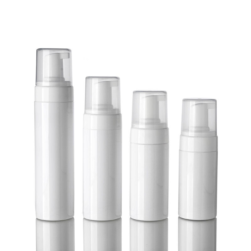 Clear Empty Plastic Foam Pump Bottle 1oz 2oz 3oz For Pet Facial Cleanser Mousse