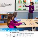 Teleconference Lcd Panels 55 Inch Interactive Whiteboard For School