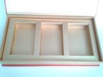 Elegant Rigid Board Cigar Packaging Box , Foil Coated Paper Luxury Gift Boxes