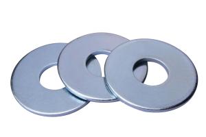 Quality Clean Surface Din 9021 Washer , Black Metal Washers Standard Size wholesale