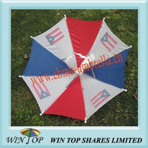 Quality 12&quot; Hat Umbrella, Cap Umbrella, Head Umbrella(WTL008) wholesale