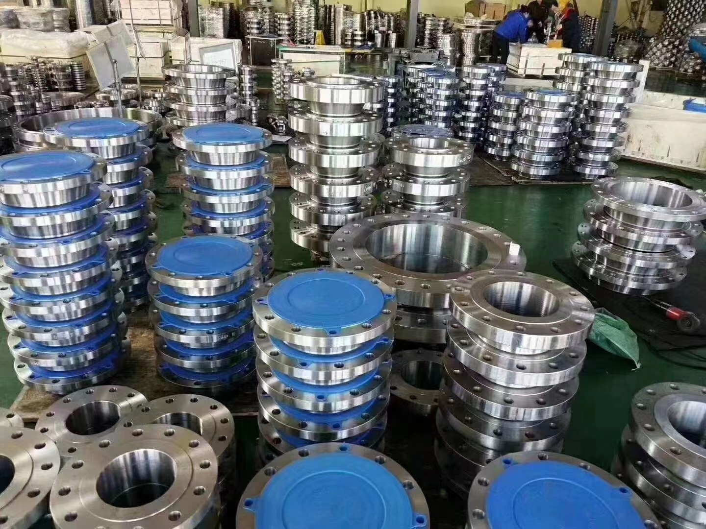 Pn6 A105 Forged Steel Flanges , Carbon Steel Slip On Flanges