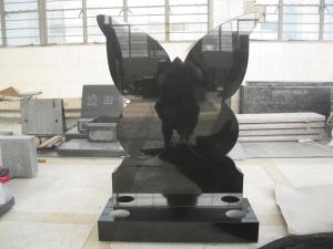 Quality Butterfly Stone Tombstone Granite Gravestone Monument Memorial wholesale