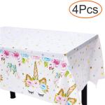 Gravure Printing PEVA Plastic Disposable Tablecloth 54x108 Inches