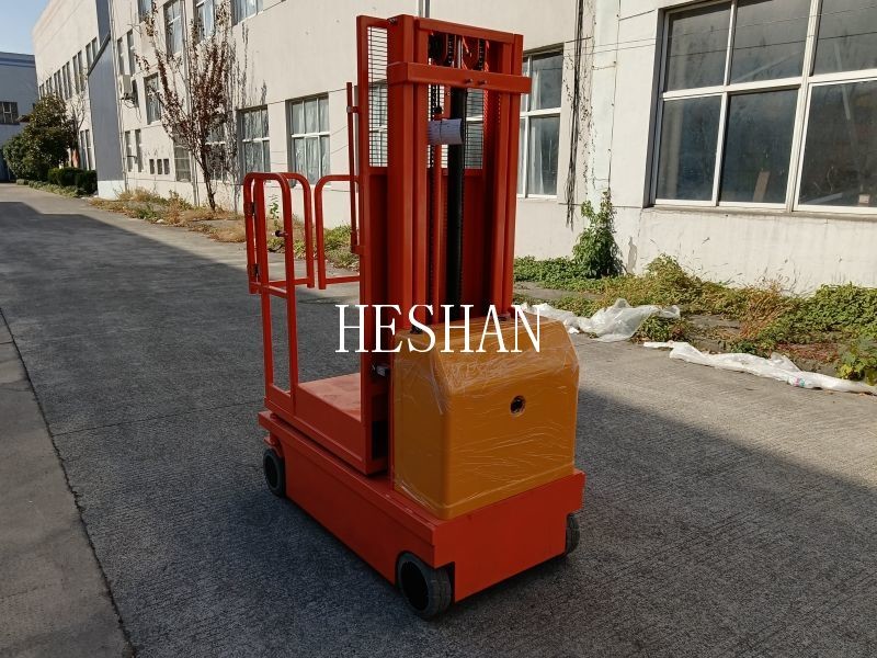 Electric Stock Order Picker 6.5M Order Picking Trucks 200kg Loading Capacity