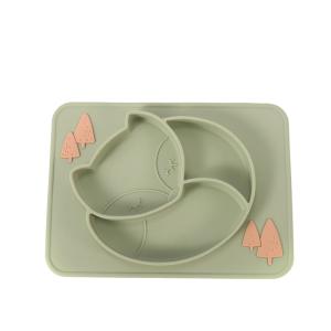 Quality Non Toxic Toddler Silicone Plates For Kids Safe And Durable Material wholesale
