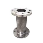 High Temperature Resistant Stainless Steel Braided Flex Hose Flange Metal