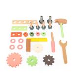 Wooden Parent Child Interaction Play House Simulation Puzzle DIY Toy