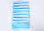 Blue Safety OEM Non Woven Disposable Earloop Face Mask