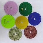 100mm Resin and Diamond Granite Marble Stone Floor Polishing Pad for Wet Dry