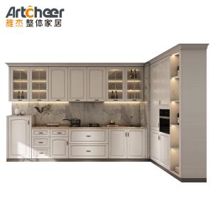 Quality High Durability Pure White / Blue Shaker Style Kitchen Cabinets Manufactured By Vietnam wholesale