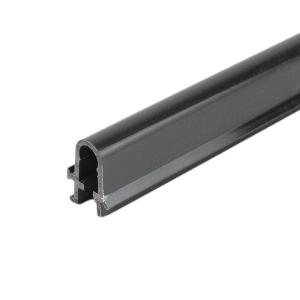 Quality High Strength Abs Plastic Strips Black Channel PVC Trim Strip wholesale