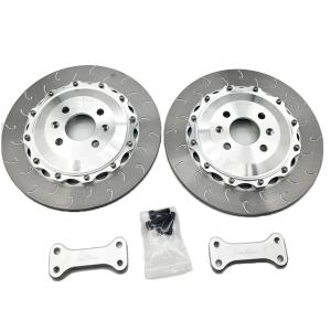 Quality Car Rear Wheel Brake Disc Caliper 355x22mm J Hook Rotors wholesale