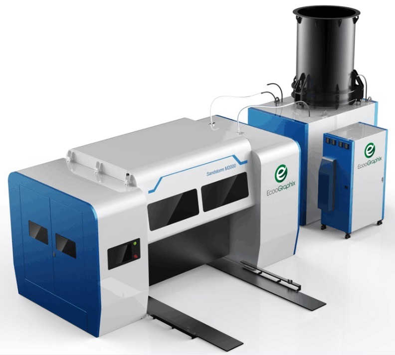 600DPI Large Format 3D Sand Mold Printer 60L/H 1.6CBM
