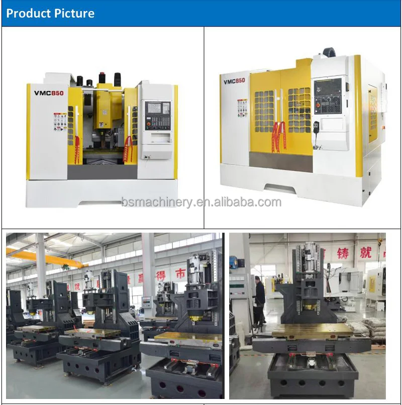 VMC850 Vmc Vertical Machining Center Milling Intelligent