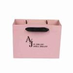 Eco friendly Pink Souvenir Shopping Bag wedding gift paper bags Custom Offset
