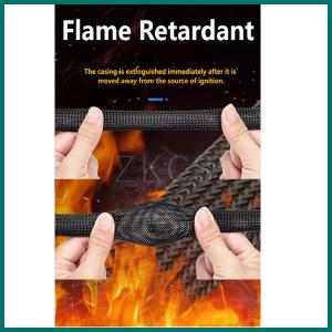 Quality Flame retardant Insulated PET Protection Sleeve For Industrial Tube Protection wholesale
