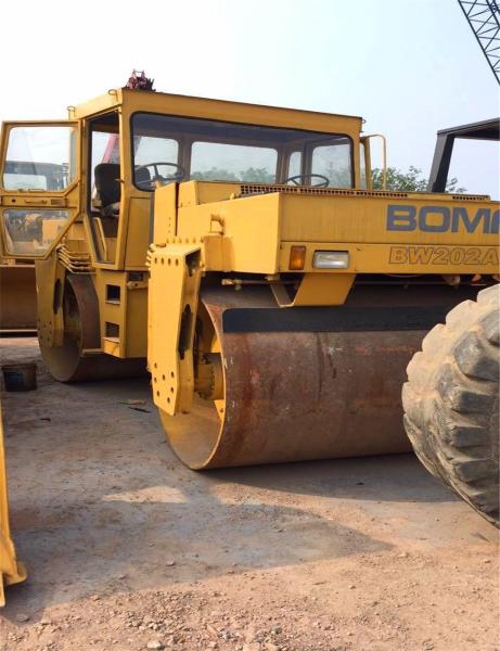 Originally Germany 10ton Used Construction Bomag Road Roller Bw202ad Second Hand