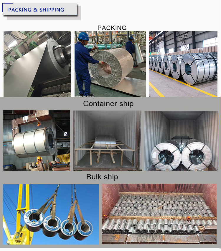 Galvanized Coil Dx51d SGCC z30-275g 0.12mm-4.0mm Customized Thickness Zero Spangle Iron Sheet in Roll/Coil for Furniture