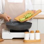 Foldable Bamboo Cutting Board Dishwasher Safe Kitchen Wood