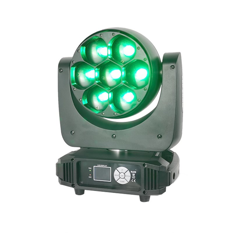 8-60° Zoom Atmosphere Moving Stage Lights 8000K For DJ Party Outdoor Nightlife