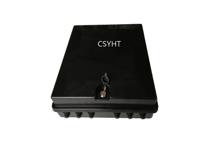 SC Adatpers ABS Plastic 144FO IP65 Fiber Optic Terminal Box