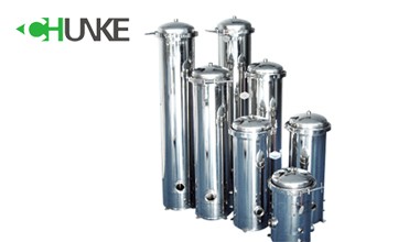 SUS304 SUS316 Stainless Water Filter Housing / High Pressure Filter Housing