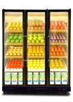 Large Capacity Beer Display Fridge / Glass Door Cold Drink Refrigerator