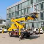 Diesel 6*4 Hydraulic Lift Platform Truck 27m Truck Mounted Aerial Working