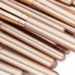 Jessup T400 Pro Makeup Brushes Set 30pcs Rose Gold Color