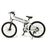 Portable Samebike Lo26 Moped Electric Bike With 30-50Nm Torque