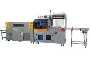 Quality POF Film Fully Auto Automatic Sleeve Wrapper PLC Control Unlimited Length wholesale
