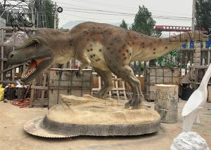 Quality Fiberglass Dinosaur Statue Garden Resin Animals Tyrannosaurus Sculpture wholesale