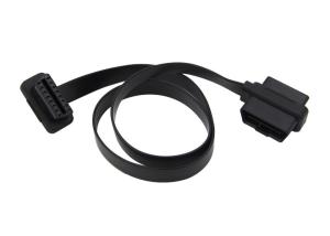 Quality OBD2 OBDII J1962 Male and Female Pass-thru to OBD2 Female Extension Cable wholesale