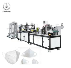 Quality LED Display KN95 20pcs/Min Dust Mask Making Machine wholesale