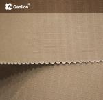 Khaki Anti UV Polyester Cotton Functional Workwear Fabric Ripstop 2*2