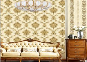 Quality High End 1.06 Meter Wallpaper For Living Room Wall , Household Modern Textured Wallpaper wholesale