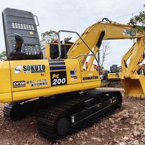 Quality 2nd Hand Used Hydraulic Excavator Komatsu PC200-8MO Machinery 20 Ton wholesale