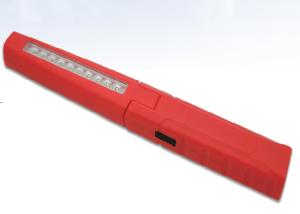 Quality Red Cordless Rechargeable Work Light , Aluminum Material Battery Work Light 3.5W 200lm wholesale