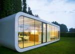 Luxury Cabin With Light Steel Frame Design, Prefab Hotel Unit Small Modular