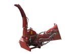 Double Rollers 6 Inch Wood Chipper Direct Drive With Hydraulic Feeding