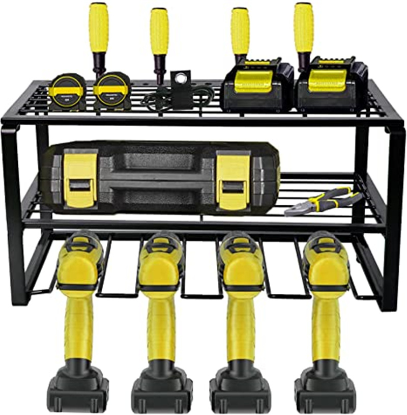Organize Like a Pro Metal Pegboard Power Tools Storage Organizer with Flexible Design