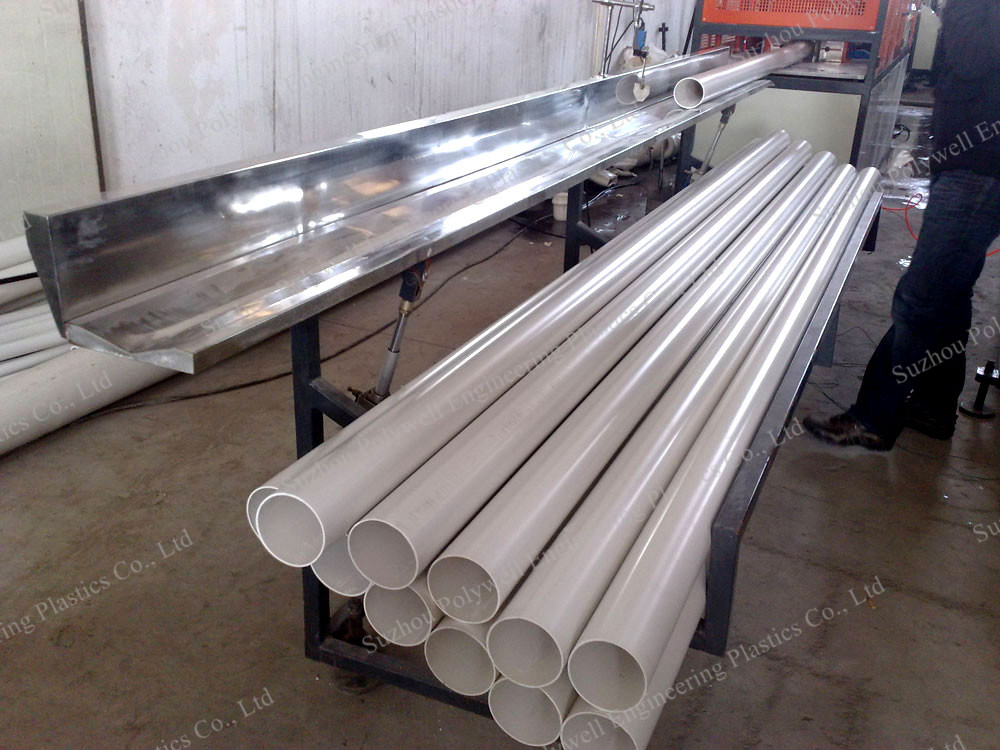 Plastic Water UPVC CPVC PVC Pipe Hose Tube Corrugated Pipe Water Supply Pipe Extruder Extrusion Production