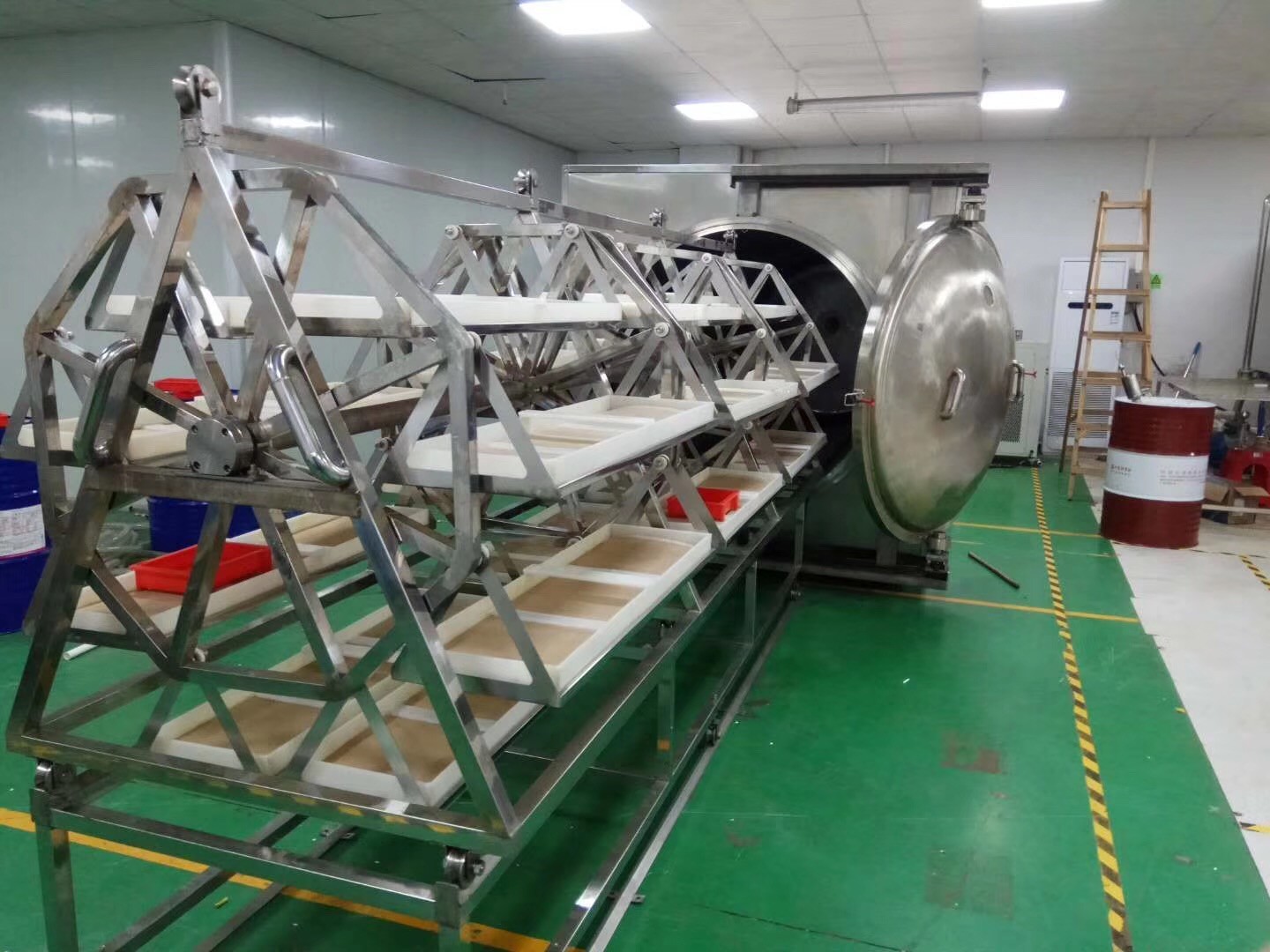 OEM ODM Industrial Microwave Vacuum Dryer Avocado Tropical Fruit Drying Oven