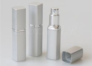 Quality Matte Silver Travel Perfume Atomiser Holder 25ml Oral Spray Fragrance Refill Bottle wholesale