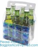 PVC Ice Bag, Wine Beer Gift Bags, Wine Bag, Drink Ice Bags, Portable Wine Bags